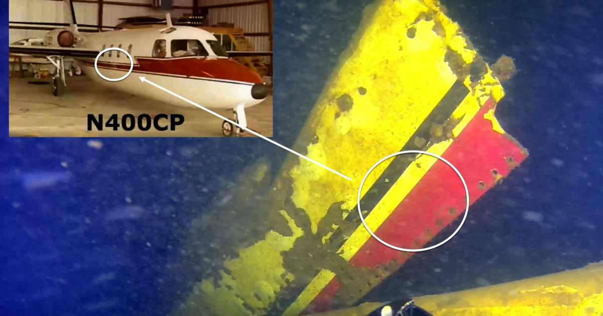 N400CP missing jet crashed in Lake Champlain
