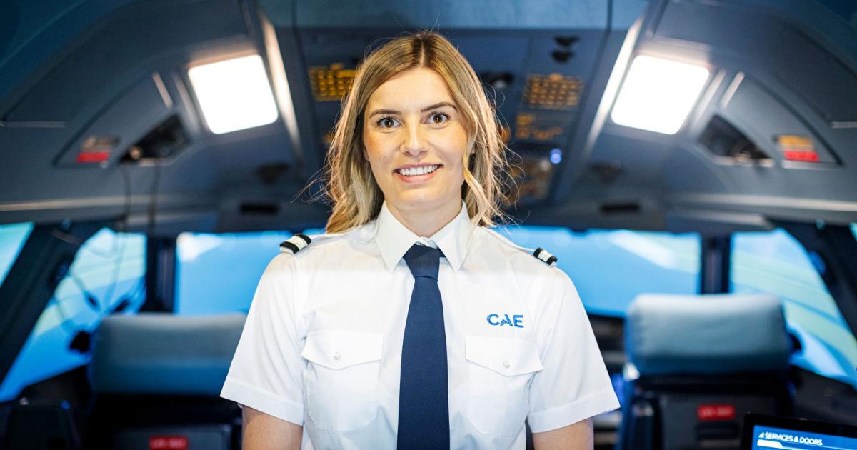 Elle Betchley, CAE Women in Flight Ambassador