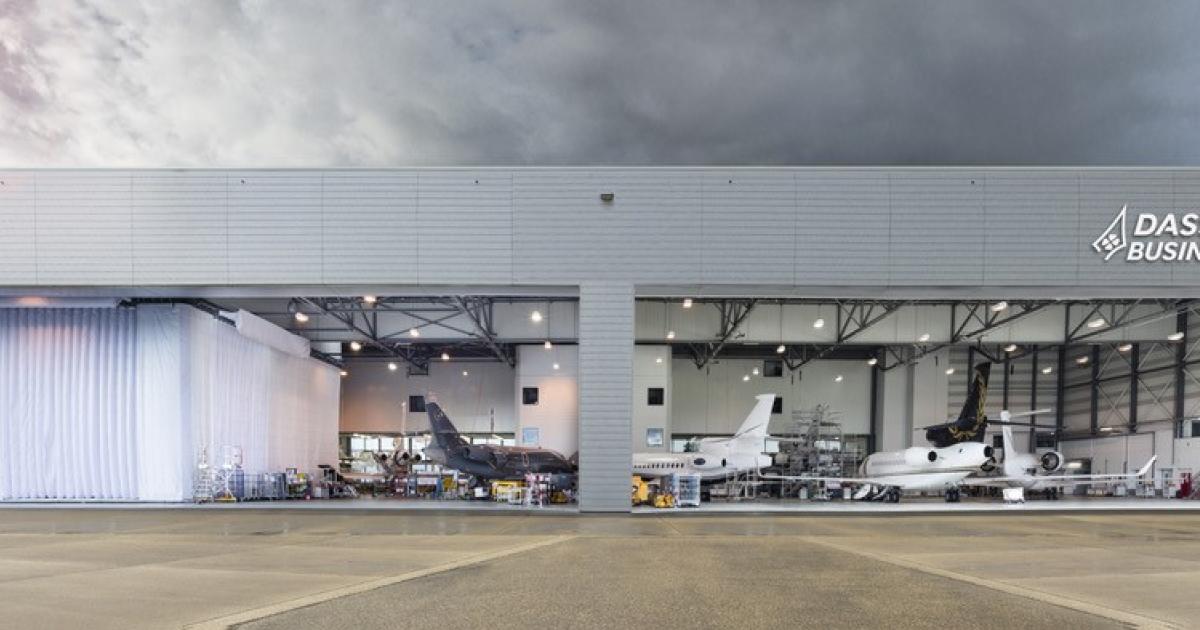 Dassault Aviation Business Services hangar