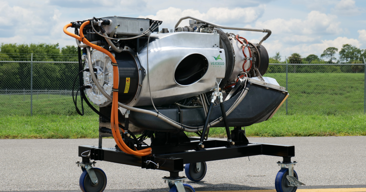 VerdeGo Aero VH4-T hybrid-electric turbine propulsion system