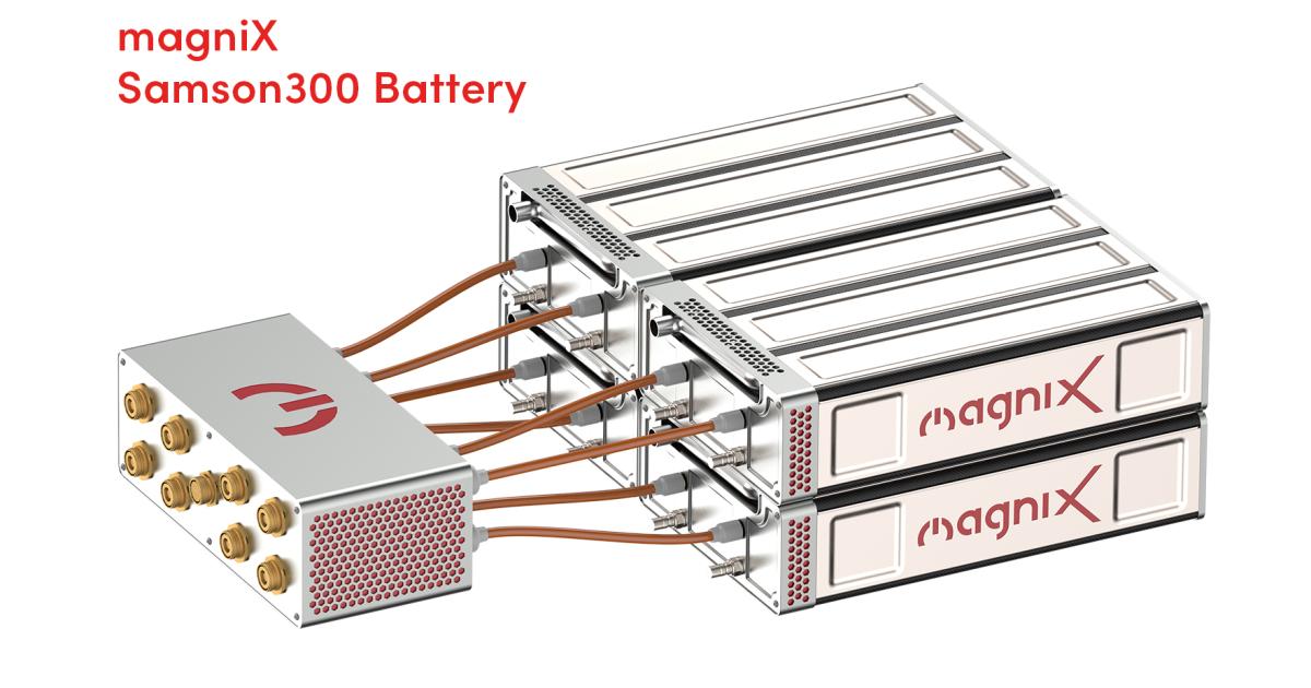 MagniX's new Samson batteries