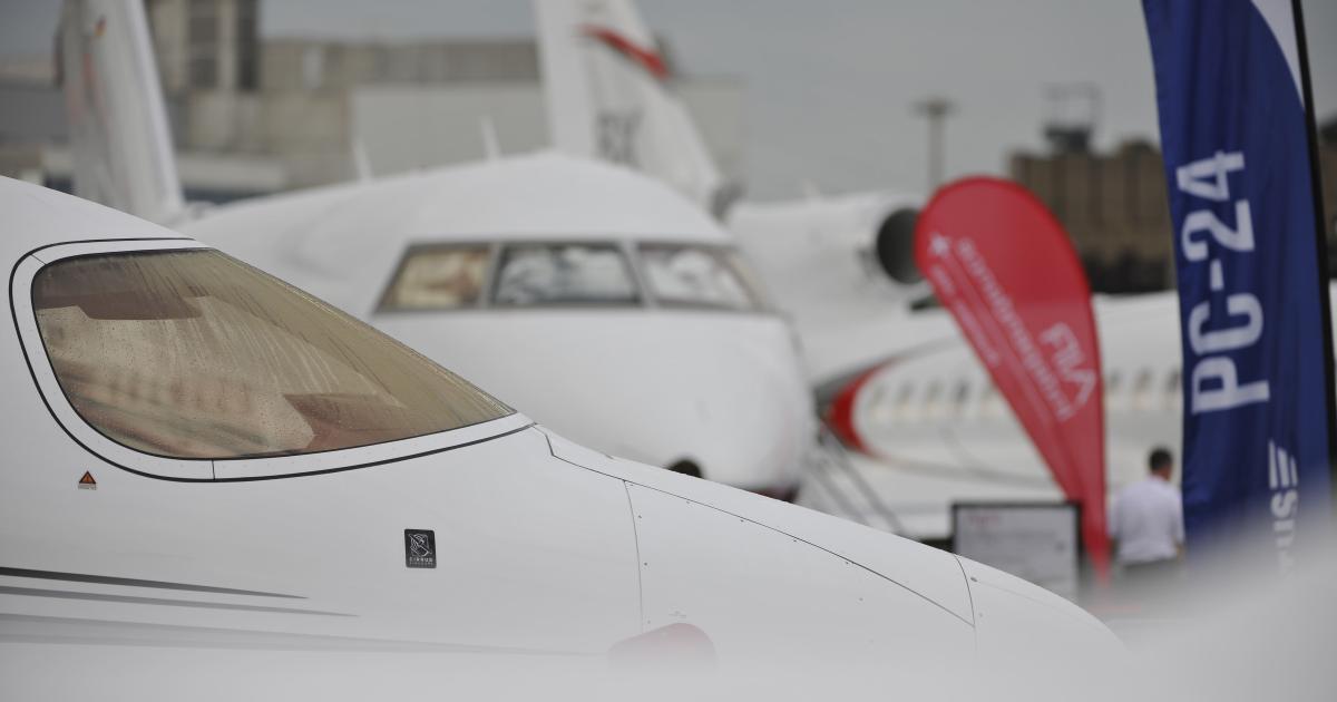 aircraft in static display