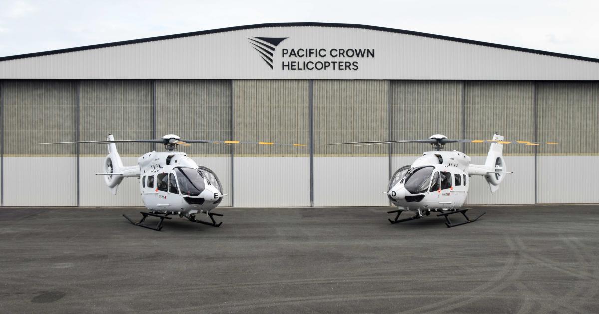 Airbus H145D3 helicopters leased by LCI