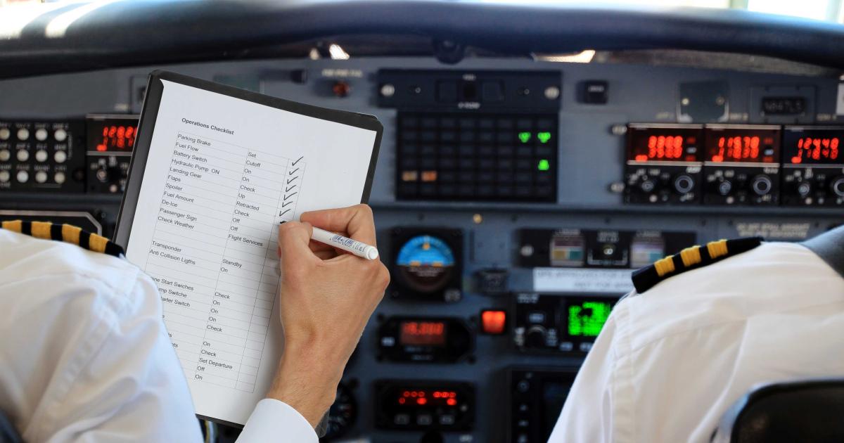 aviation checklist