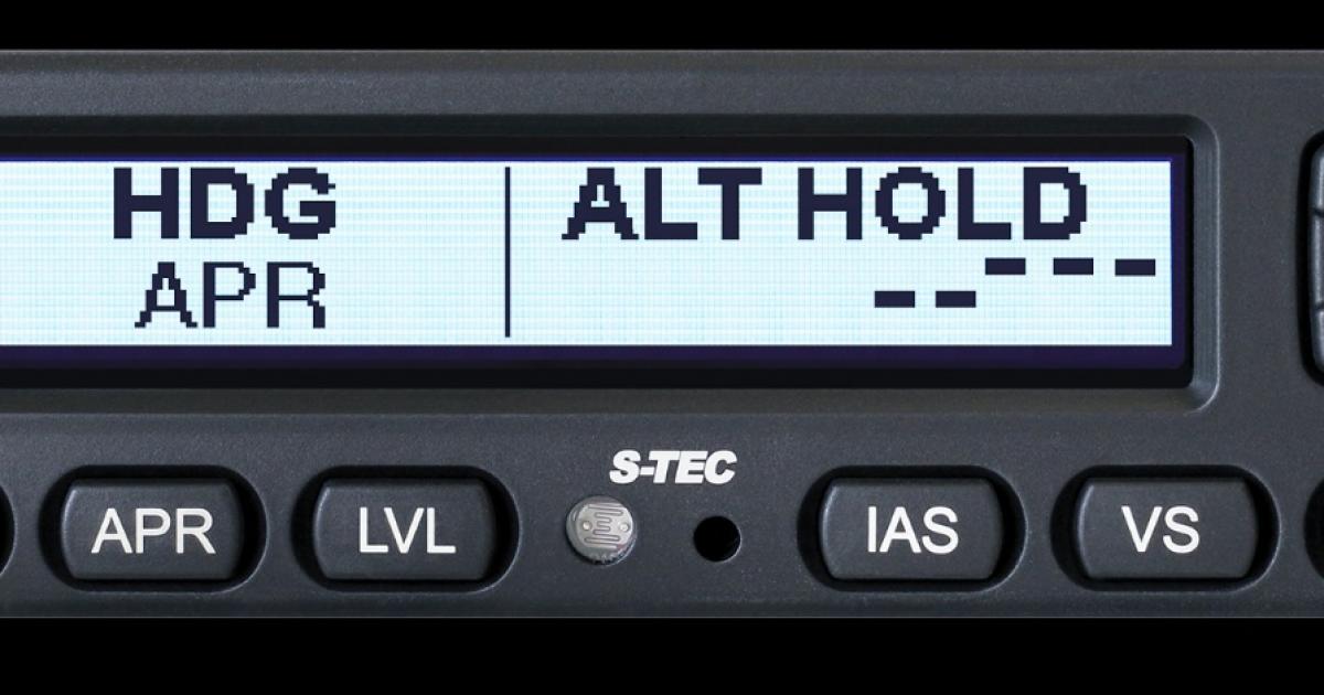 S-TEC 3100 digital autopilot certified in Metroliner aircraft