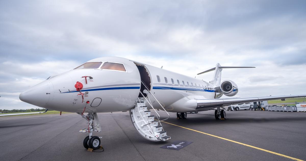 Luxaviation UK Bombardier Global 6000