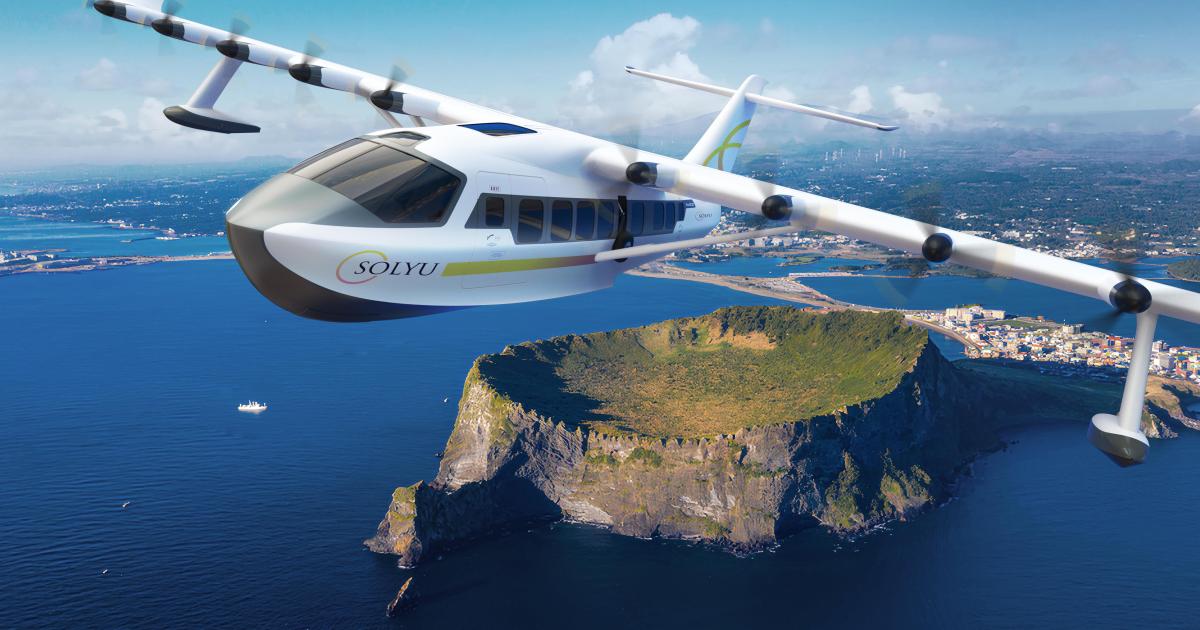 Leasing group Solyu plans to buy 30 of Jekta's PHA-ZE 100 electric seaplanes