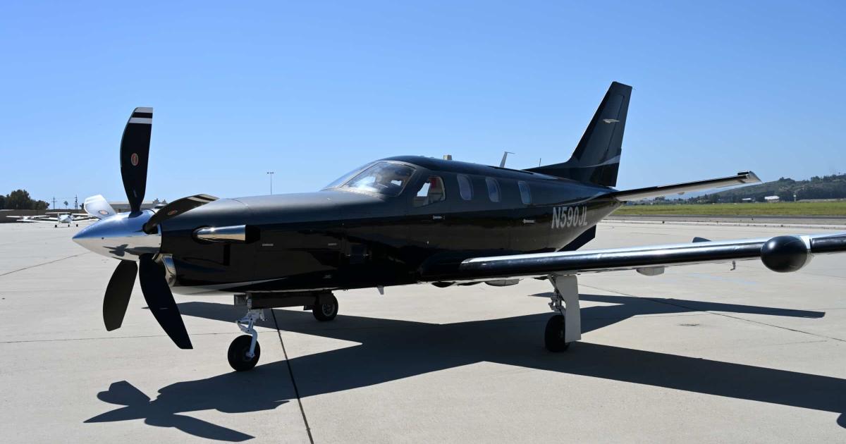 Blackhawk Aerospace TBM 700 airplane