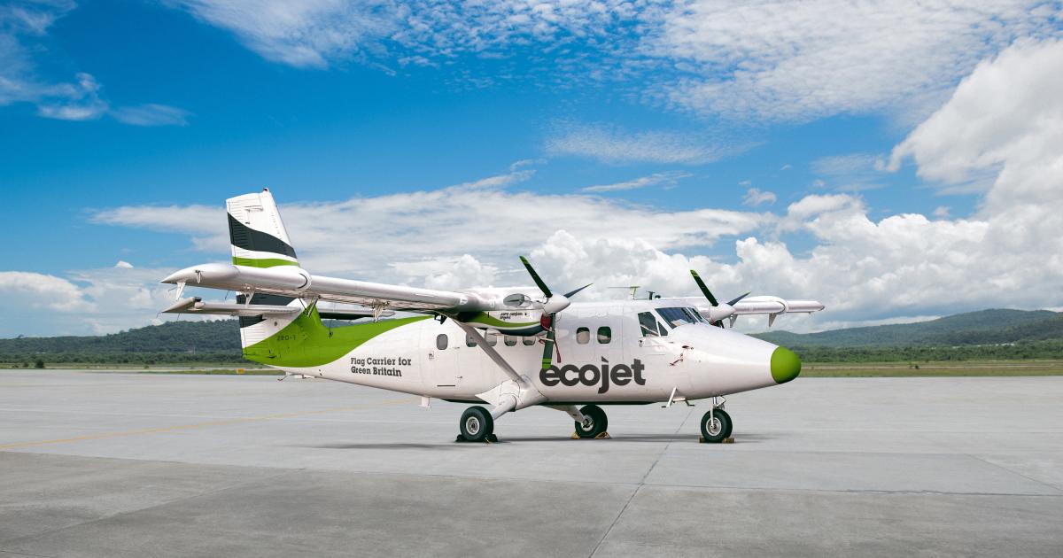 Ecojet wants to operate hydrogen-powered regional airliners