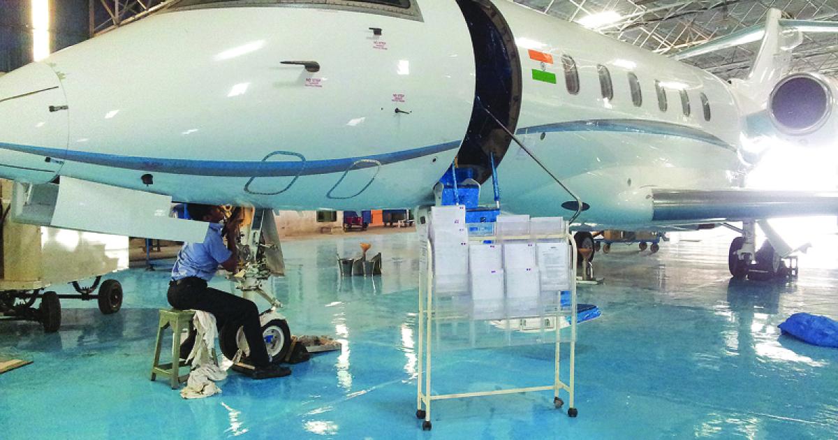 Air Works is expanding its maintenance, repair and overhaul capability in its home market of India.