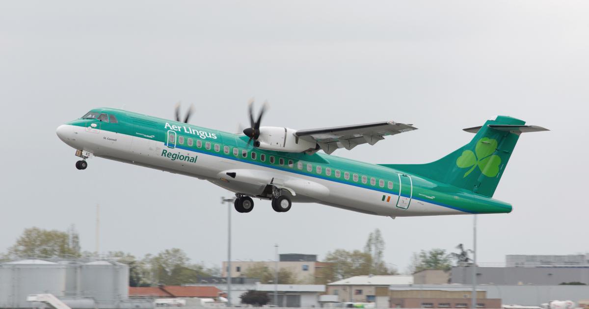 Aer Arann has taken delivery of the first of eight new ATR72-600 aircraft. [Photo: ATR]