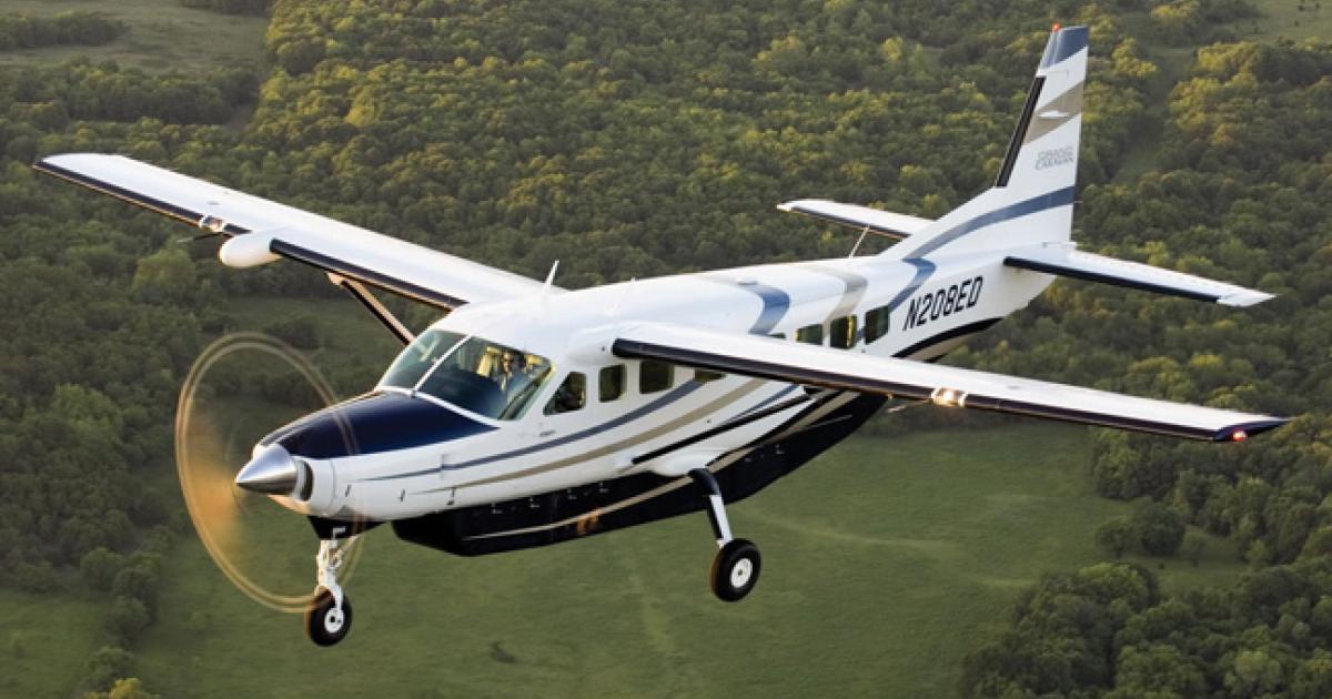 Ventura Airconnect is flying three Cessna Caravans on twice-daily trips between cities in Madhya Pradesh.