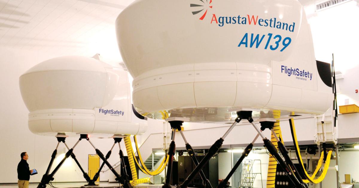 As part of an effort to expand its offerings for the offshore oil services market, FlightSafety is adding an AW139 simulator at its Lafayette, La. location.