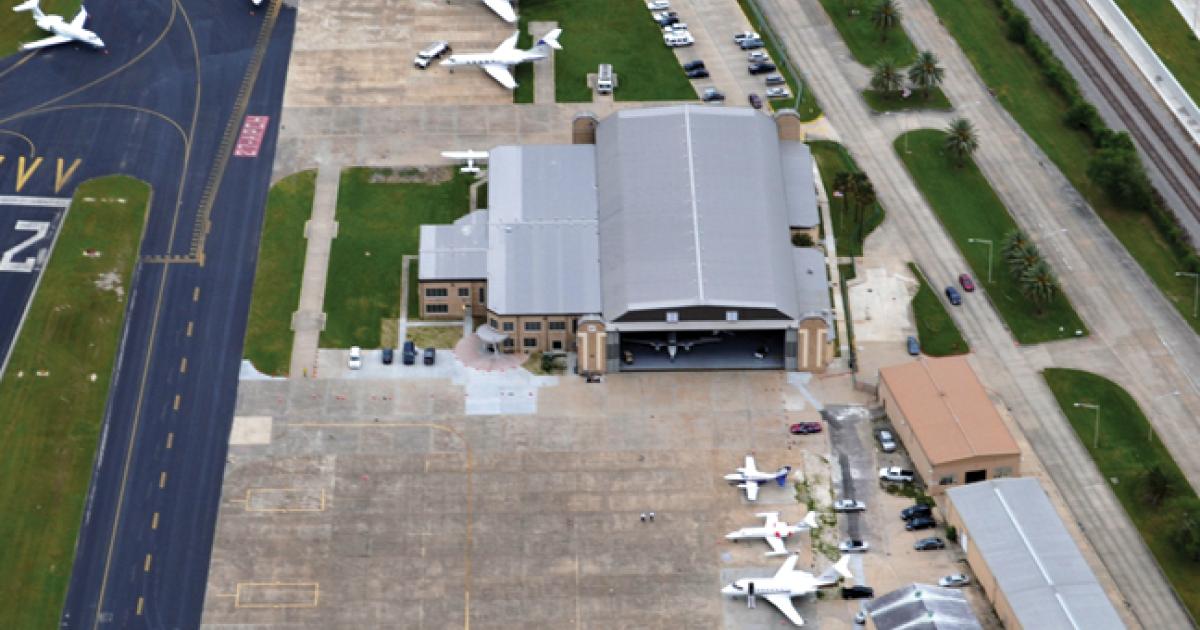 The Aeropremier facility at NEW is the latest acquisition for Hawthorne Global Aviation Services.