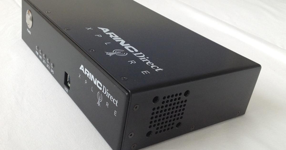 With Xplore, Arinc Direct offers an Iridium-based Acars and text messaging system.