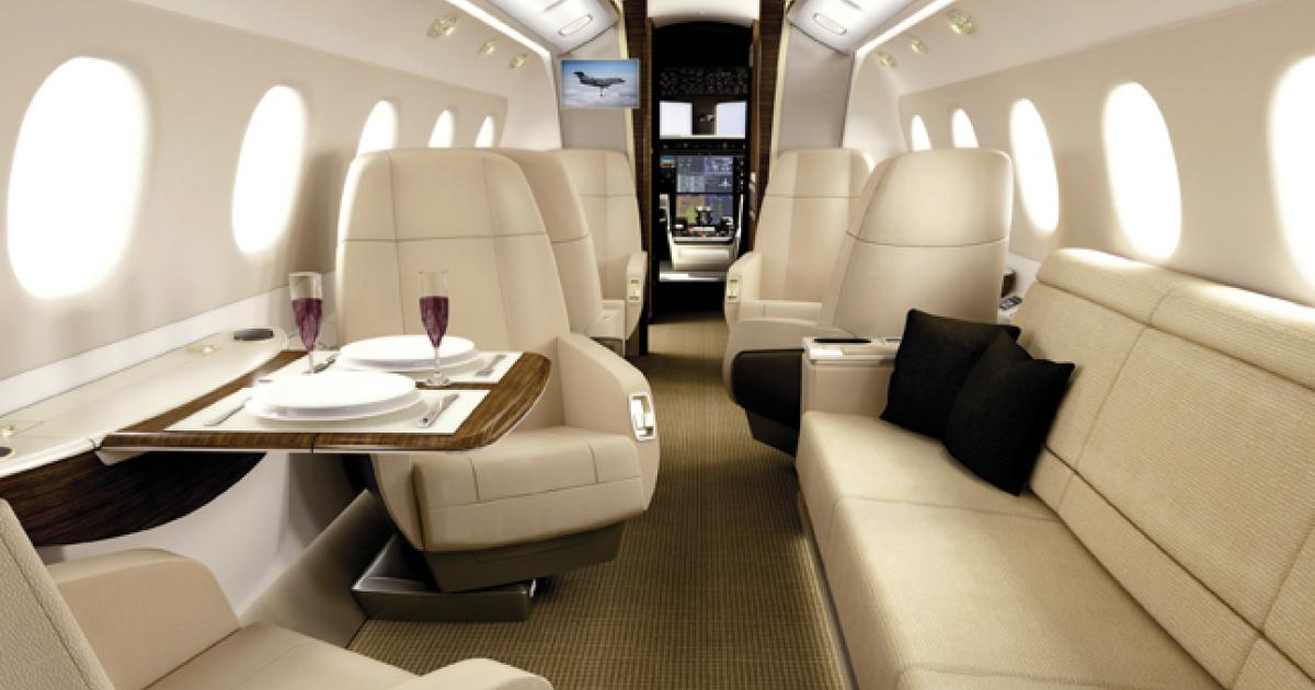 In designing the Legacy 500 interior, Embraer had several focus groups come in and spend an entire night in the cabin mockup, “sleeping, eating, using the lavatory,” all to see if the issues they had noted had been addressed properly.