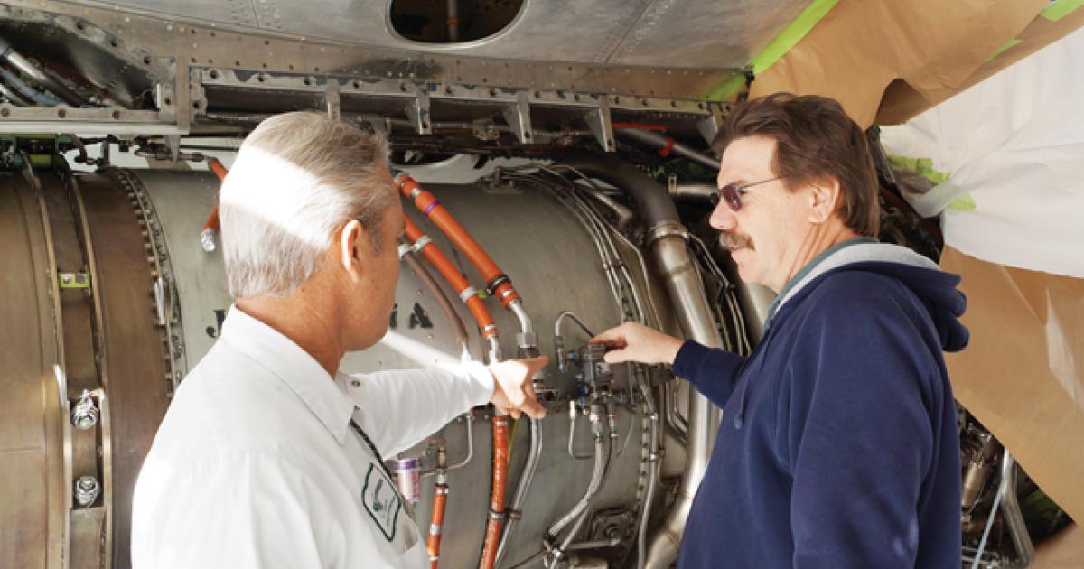 Newly rebranded Marana Aerospace Solutions provides airframe and powerplant maintenance, among other services.