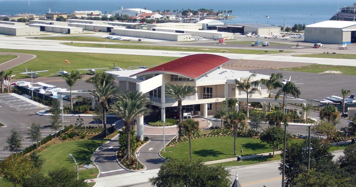 Sheltair opened its 15th FBO, at Albert Whitted Airport in St. Petersburg, Fla.
