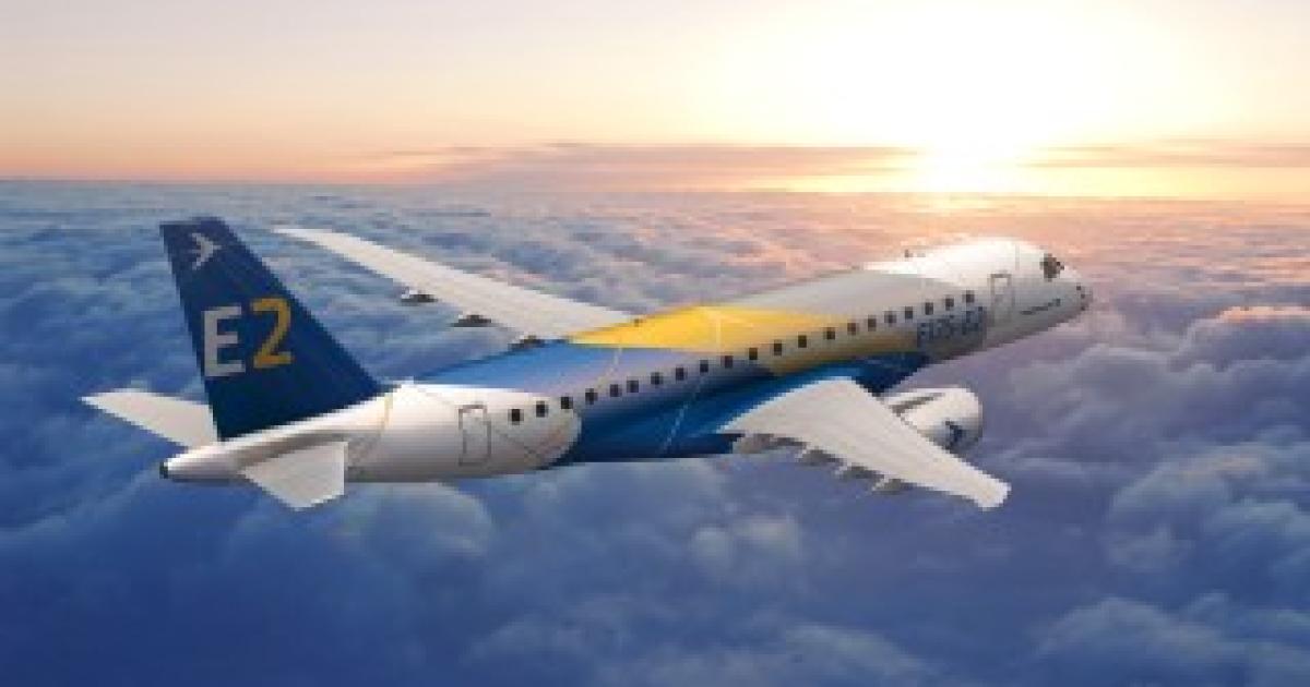 U.S. regional airline SkyWest is the launch customer for the E175-E2, placing a firm order for 100 and options for another 100.