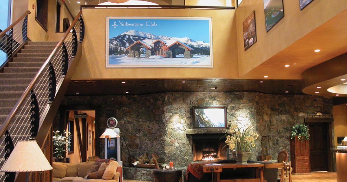 Yellowstone Jet Center’s executive terminal has an understated rustic appeal that the company describes as distinctly Montana, “homelike and comfortable.”