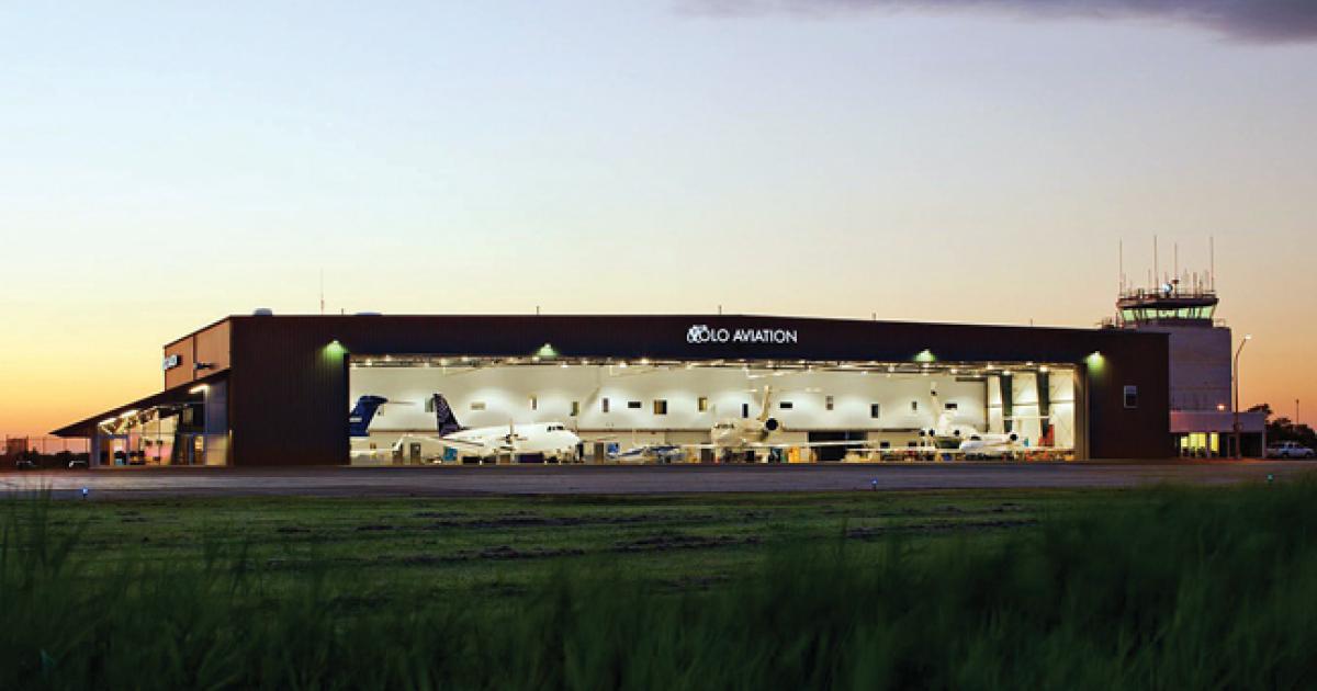 Volo Aviation’s 35,000-sq-ft hangar at BDR is fully occupied.