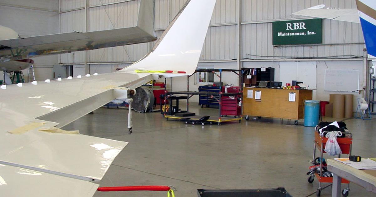 RBR Maintenance is offering a flat-rate aileron rebalancing to restore API-wingletted Hawker 800s to their maximum altitude.