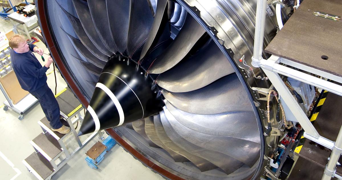 EASA has certified the new Package C increased thrust version of Rolls-Royce's Trent 1000 engine for Boeing's 787 Dreamliner family. [Photo: Rolls-Royce]