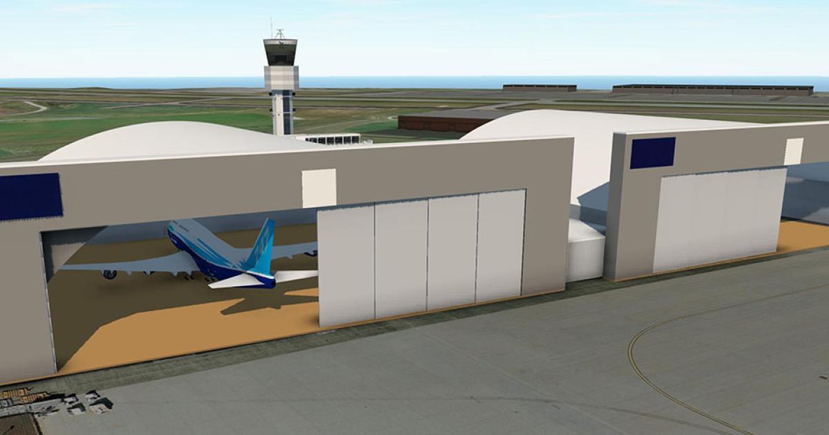 AAR will service widebody aircraft (commercial and military) from its planned 200,000-sq-ft hangar at Rockford International Airport.