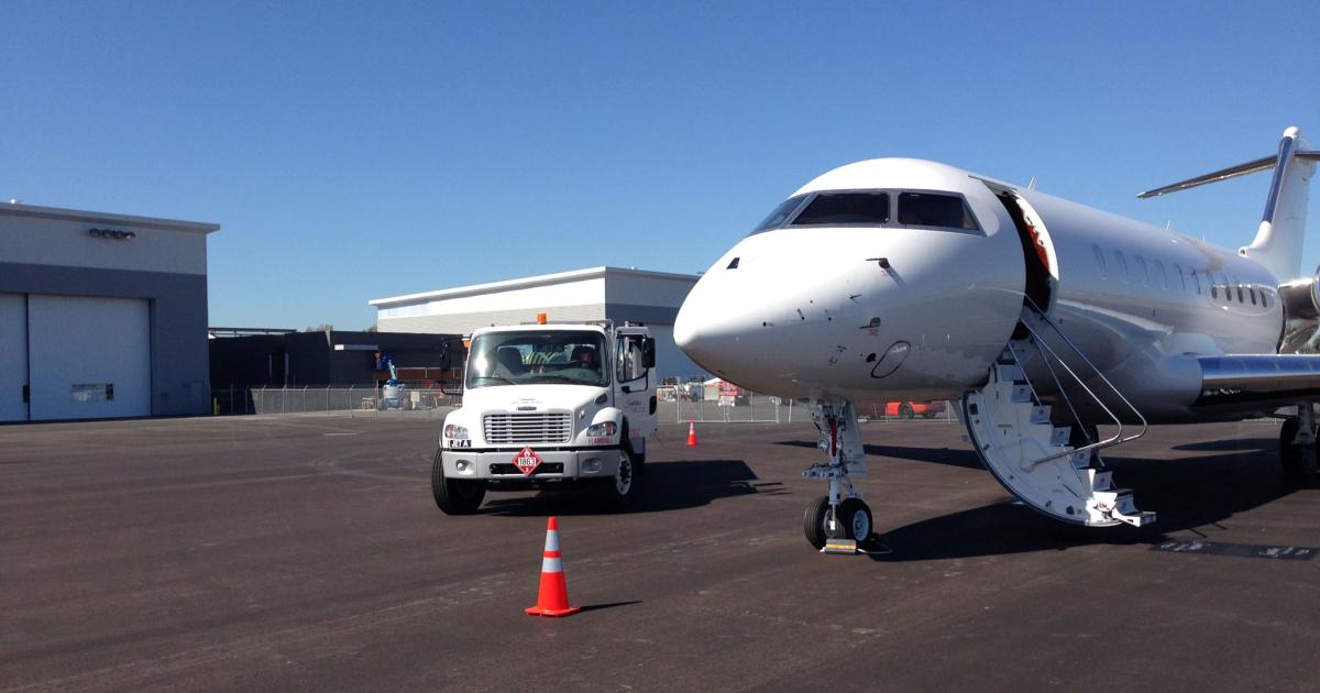 Signature Flight Support's new FBO at Norman Y. Mineta San Jose International Airport inches closer to becoming fully operational with the news that it has begun fueling operations for tenant aircraft.