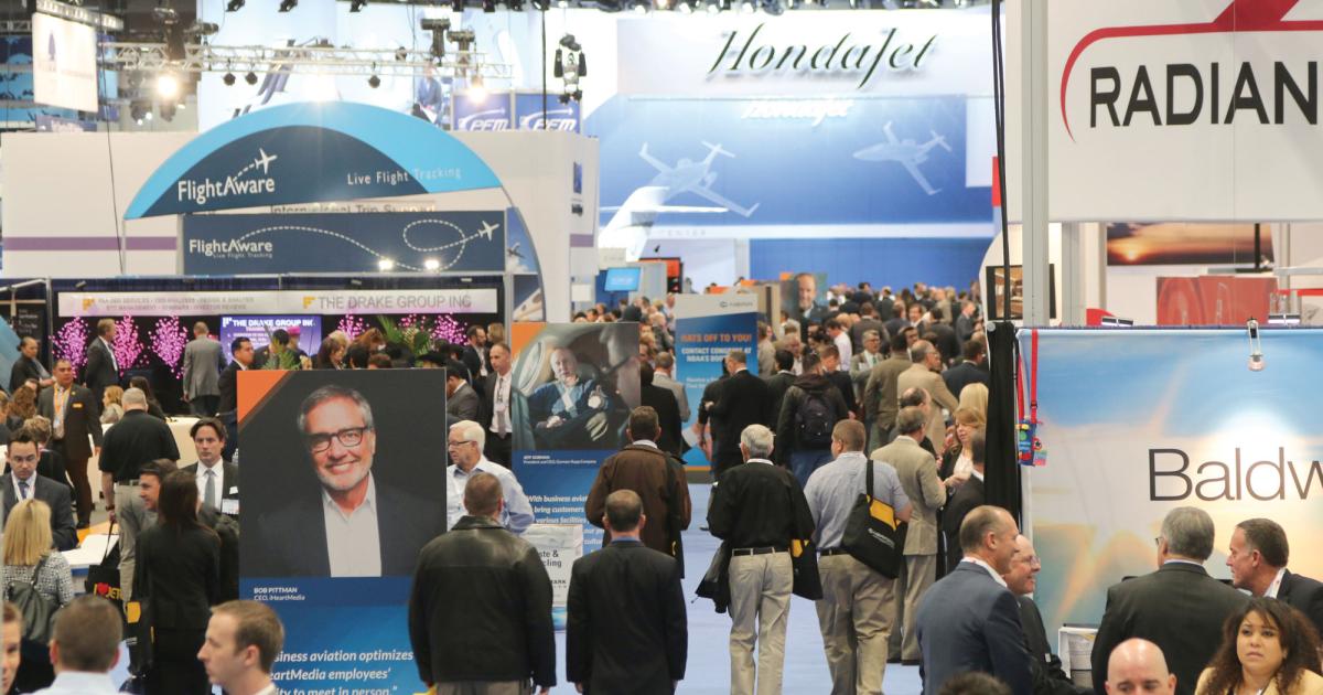 At just over 27,000, the 2015 NBAA show had the highest number of visitors since the 2008 show, evidently reflecting a resurgence in the U.S. business aviation market. [Photo: Mariano Rosales]