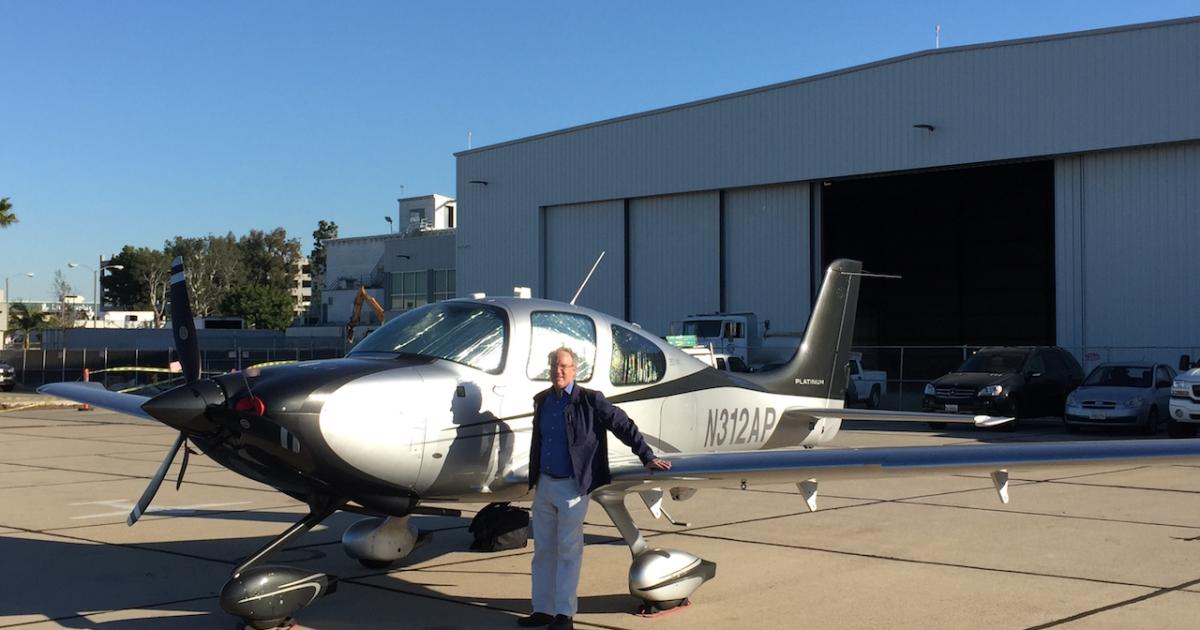 For AIN senior editor Matt Thurber, learning to fly a Cirrus was a refreshing training experience. (Photo: Didier Ushijima)