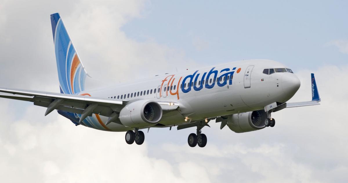 FlyDubai operates 48 Boeing 737-800s to some 90 destinations from Dubai. (Photo: Boeing)