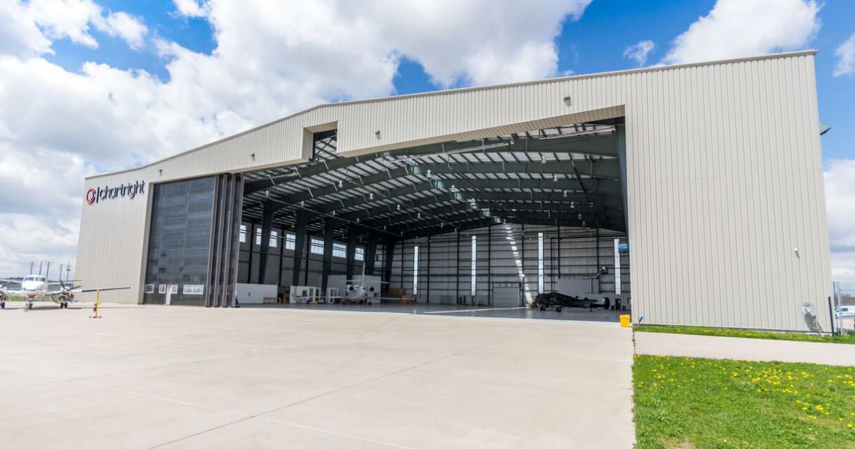 Chartright's first FBO, located at Canada's Region of Waterloo International Airport, has a hangar large enough to shelter a Boeing 757.