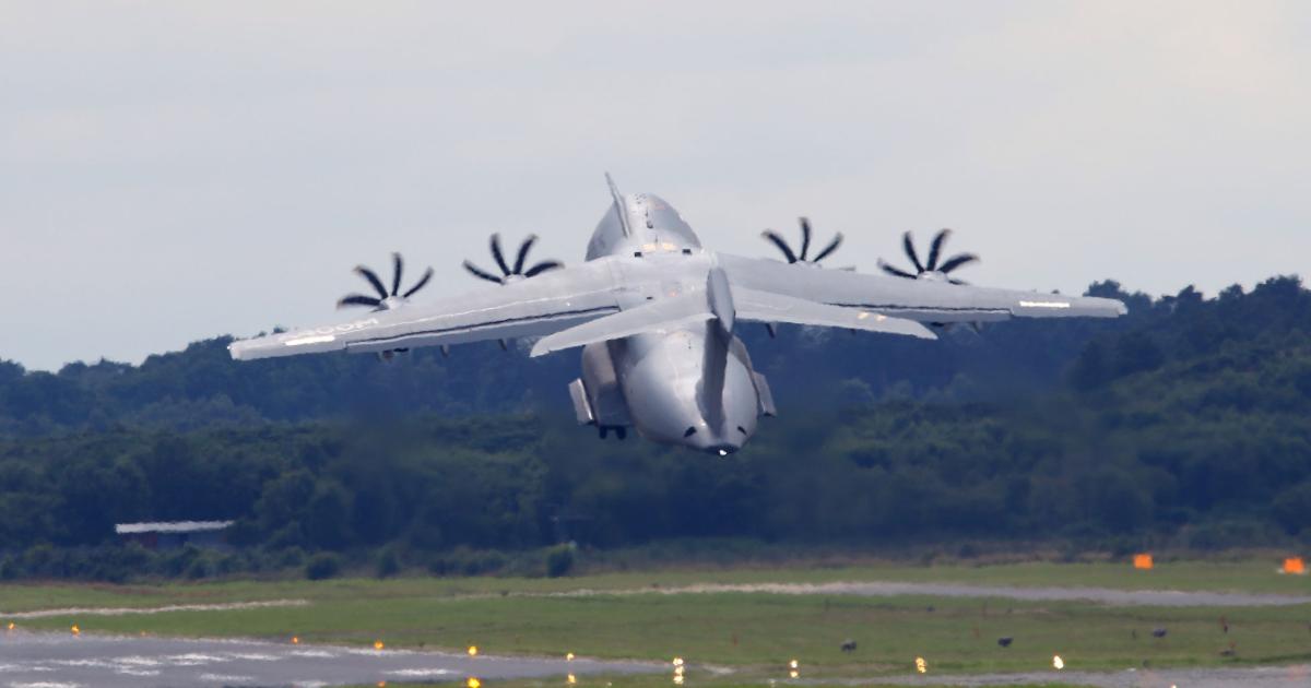 Flight displays by aircraft like this Airbus A400M will go on in the aftermath of the 2015 crash of a Hawker Hunter in Shoreham.