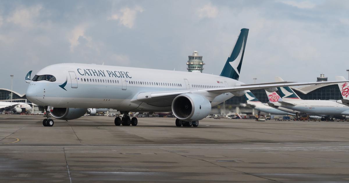 Satair Group CEO Mikkel Bardram has good reason to be smiling after signing up Cathay Pacific as his company’s first customer for Airbus A350XWB fleet support. Satair’s Integrated Material Services includes managing consumable and expendable components.