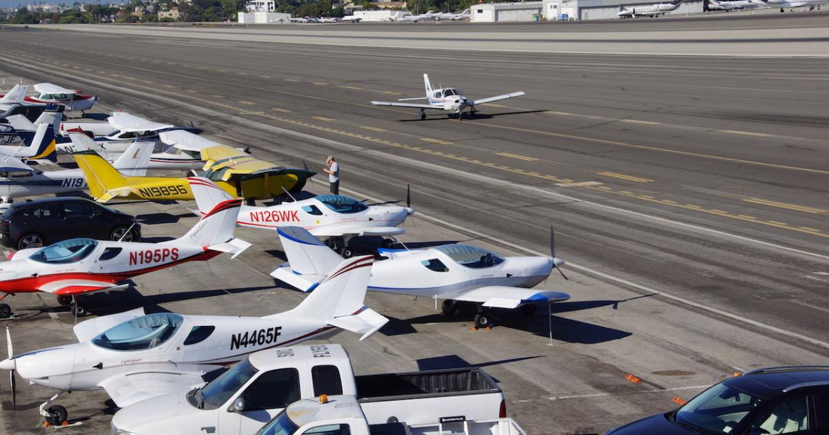 Airports Council International-North America is questioning the FAA's decision that an amendment to a grant allows the FAA to extend the city of Santa Monica's obligation to keep its airport open. (Photo: Matt Thurber)