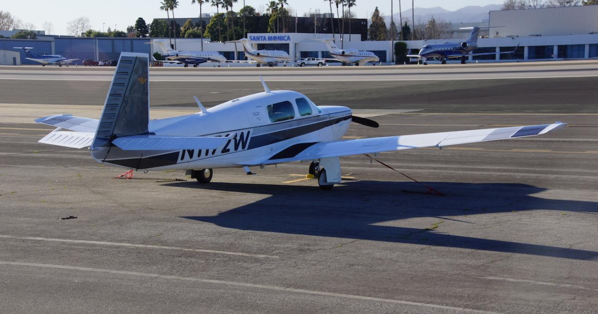 After the city of Santa Monica shortens SMO airport's runway to 3,500 feet, large business jets like those in the background will no longer be able to use the iconic airport. (Photo: Matt Thurber)