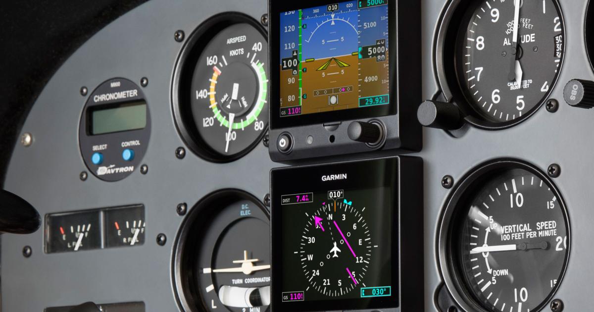 Garmin's G5 electronic flight instrument can now be used as a replacement directional gyro or horizontal situation indicator in more than 650 certified airplane models. (Photo: Garmin)