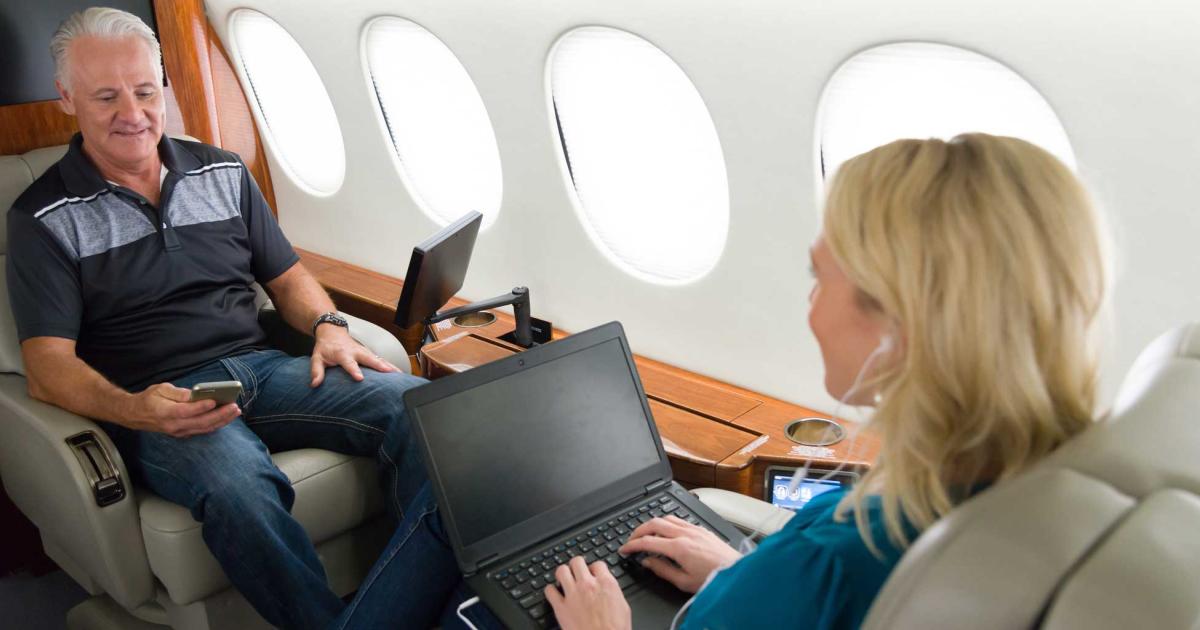 Multiple personal electronic devices can be a drain on an aircraft's connectivity plan. With Honeywell's new Data Control, operators can optimize the cabin experience, adjust the flow of data, and save money.