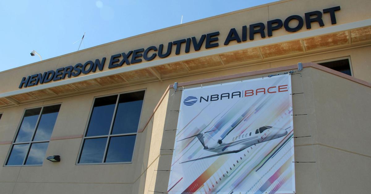After the attack on October 1, security will be tighter at the Las Vegas NBAA 2017 convention site and at the aircraft static display at Henderson Executive Airport. (Photo: Barry Ambrose AIN)