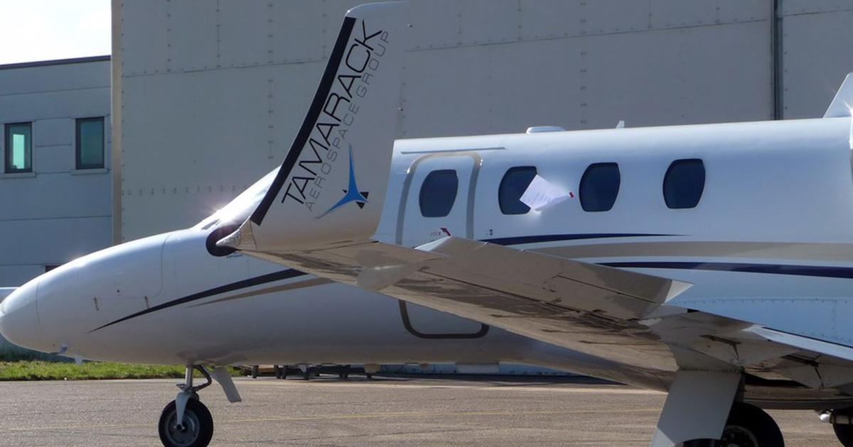 Proven on the Cessna CJ Series, Tamarack’s active winglets are headed for the Citation 560XL.