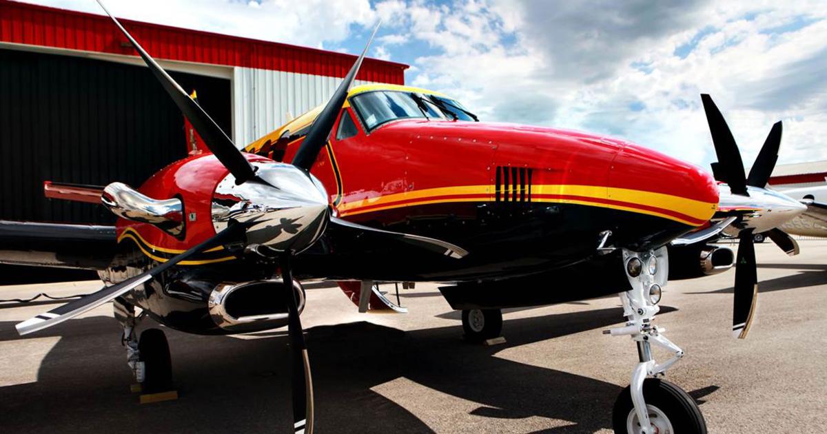 Southwest Specialty Foods recently added BLR winglet and Whisper Props 
to its Beechcraft King Air 90.