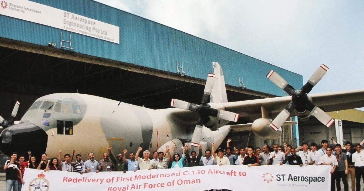 As the extended maintenance arm for the RSAF, STEngg developed a major upgrade for Singapore’s C-130 fleet, subsequently refurbishing “Herks” for the Royal Air Force of Oman.