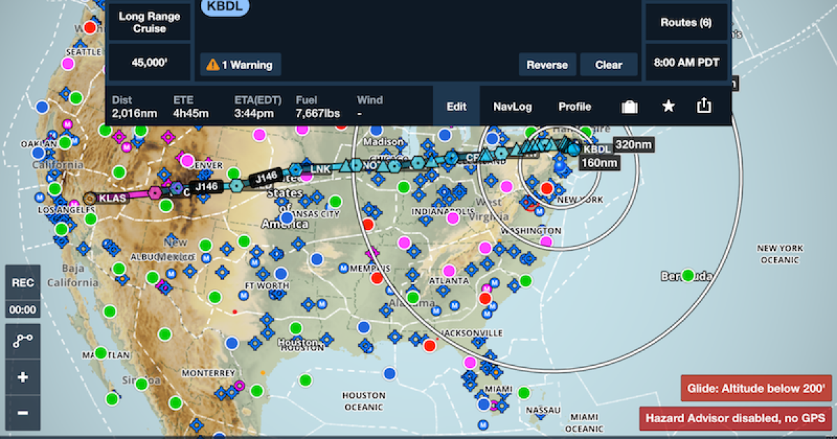 ForeFlight v9.6 adds many new flight-planning features.