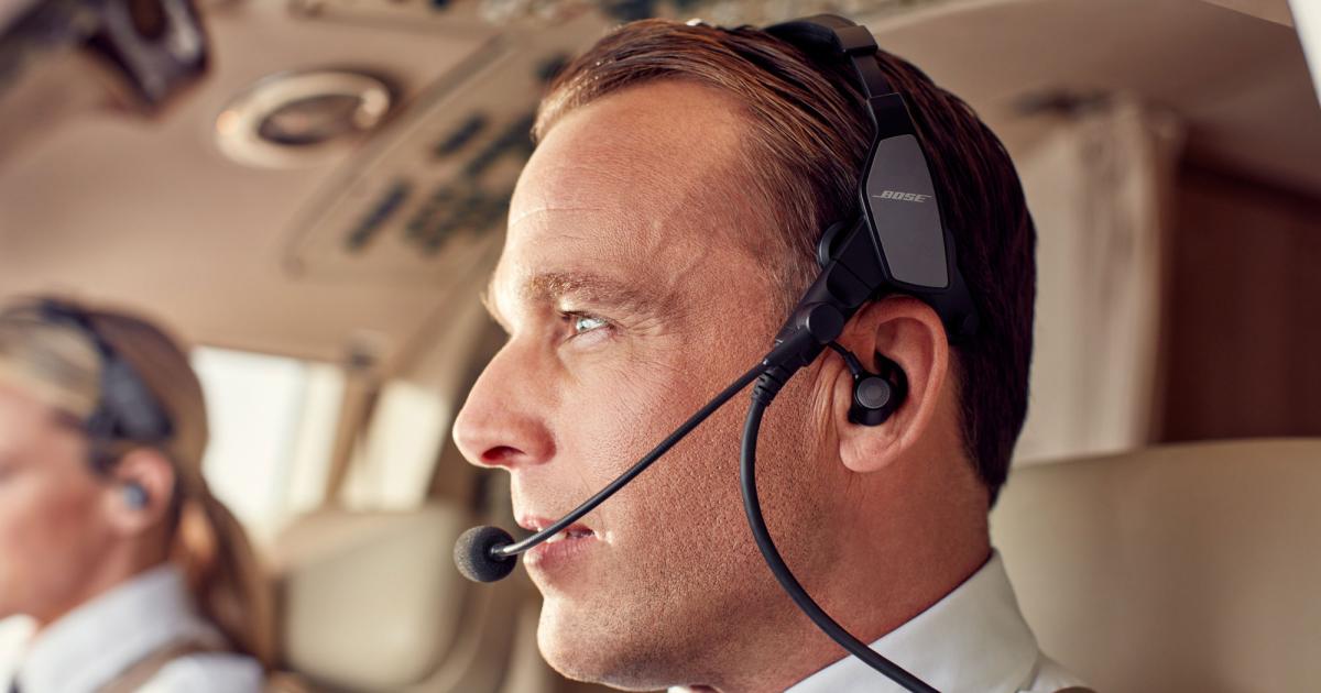 Bose Unveils Noise cancelling Headset for Jet Pilots Aviation