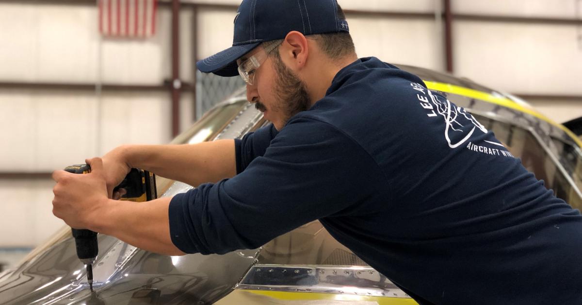 Lee Aerospace is known for its aircraft windshields and cabin windows but is adding to its Part 145 repair station certificate to include composite repairs of the main entry door assembly of the HondaJet and HondaJet Elite. (Lee Aerospace photo)