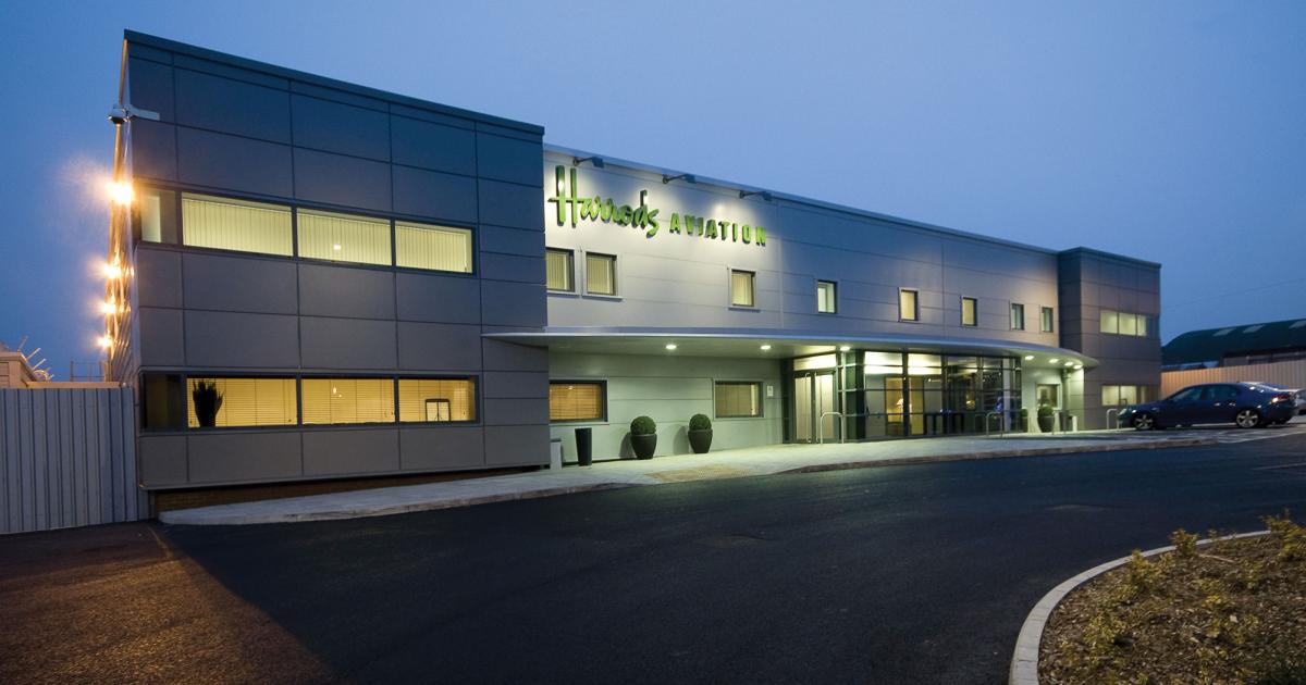 Harrods Aviation is temporarily closing its FBO/MROs at London Luton and Stansted bases in response to the UK government’s Covid-19 guidelines. The closure will begin on March 27 and last until at least April 17, it said. (Photo: Harrods Aviation)