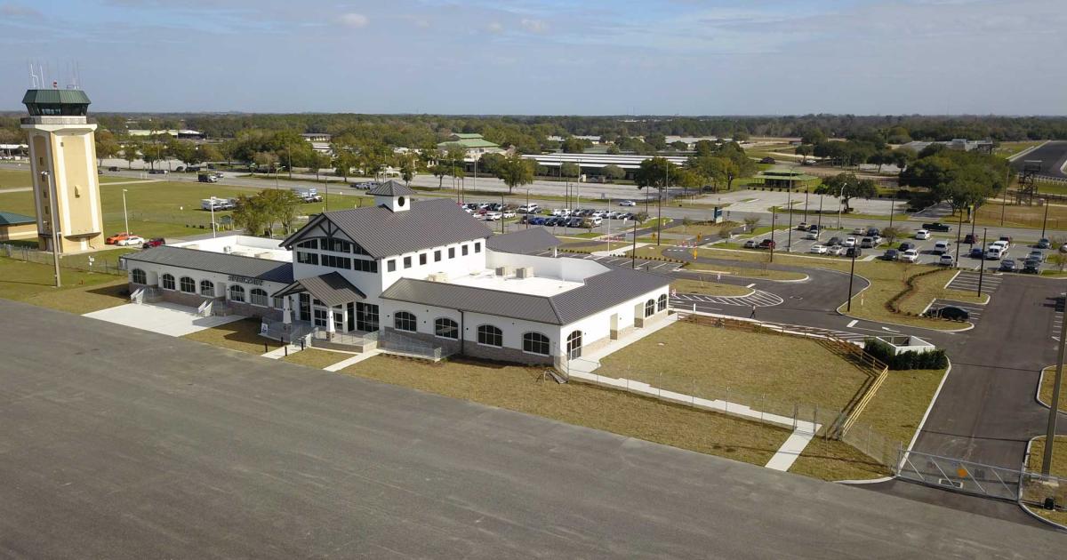 Sheltair, the lone service provider at Florida's Ocala International Airport has helped inaugurate the new main terminal building, a $7 million public/private partnership which contains the new FBO as well as airport offices.