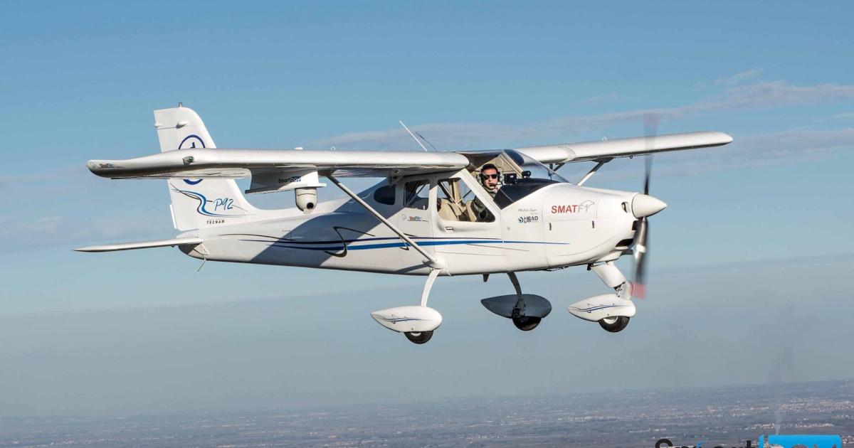 Boggi Aeronautics STC'd the DigiSky SmartBay sensor suite installation on a Tecnam P92JS. 