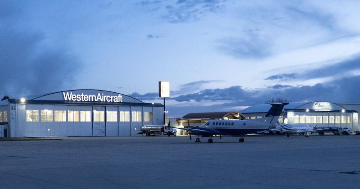 Western Aircraft's current MRO operations comprise about 90,000 sq ft at Boise Airport in Idaho.